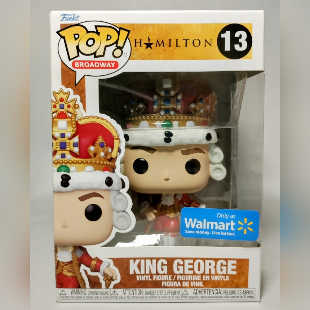Broadway Funko Pop's Thomas Jefferson, James Madison, Eliza Hamilton, Aaron Burr - Picture 3 of 12